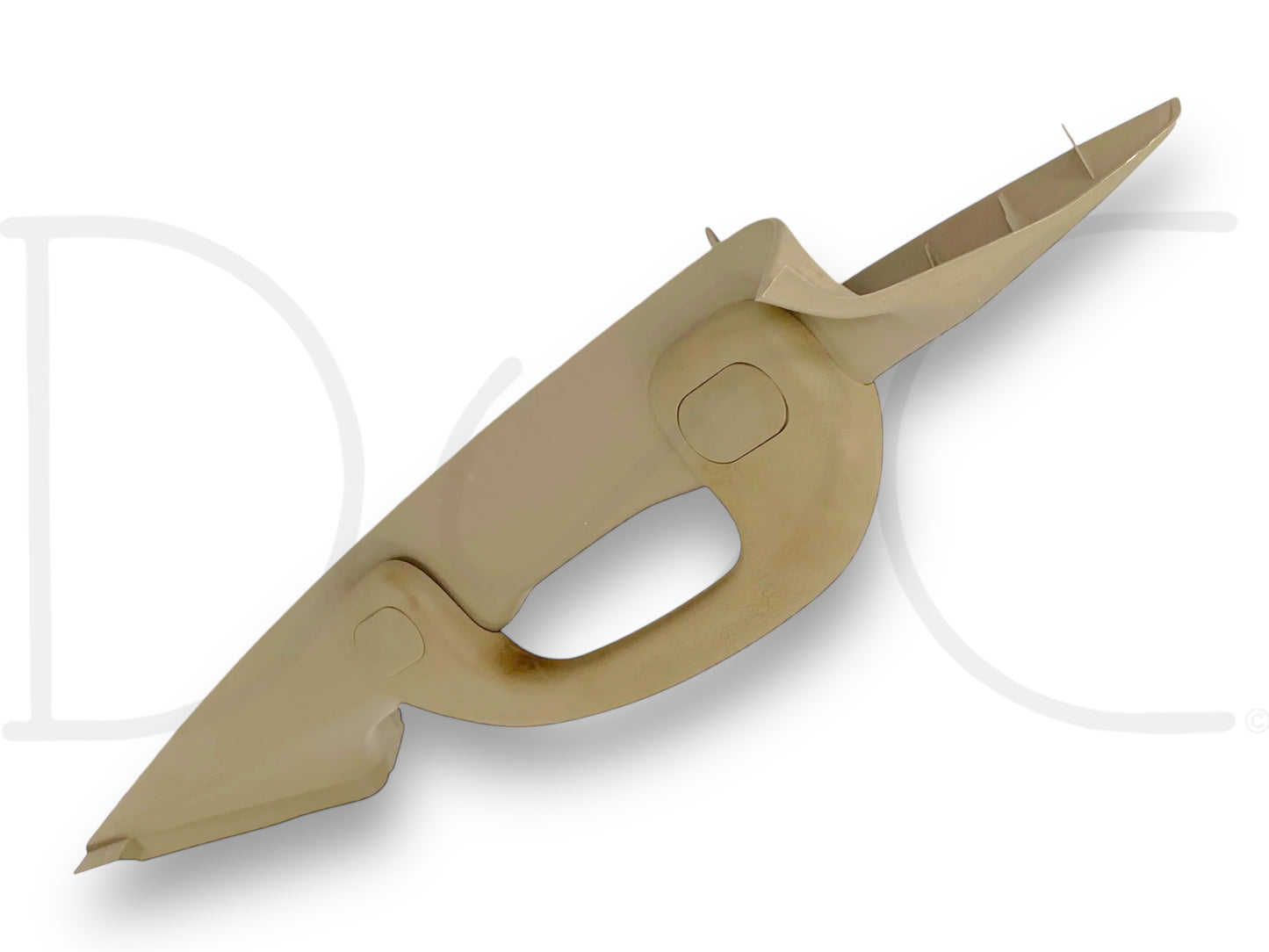 03-07 Ford F250 F350 RH Right Passenger A-Pillar Trim Grab Handle Tan OE