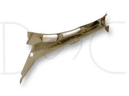 03-07 Ford F250 F350 RH Right Passenger A-Pillar Trim Grab Handle Tan OE