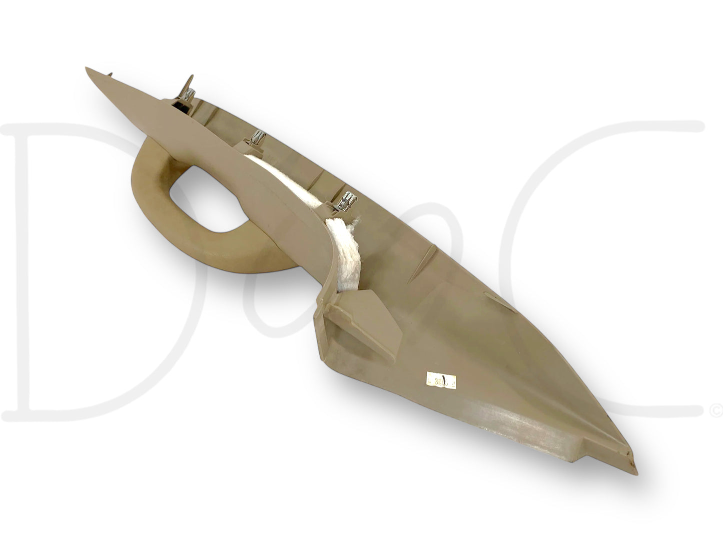 03-07 Ford F250 F350 RH Right Passenger A-Pillar Trim Grab Handle Tan OE