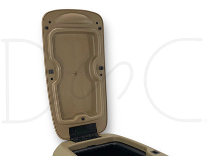 99-07 Ford F250 F350 Super Duty Center Console Floor Storage Tan OE