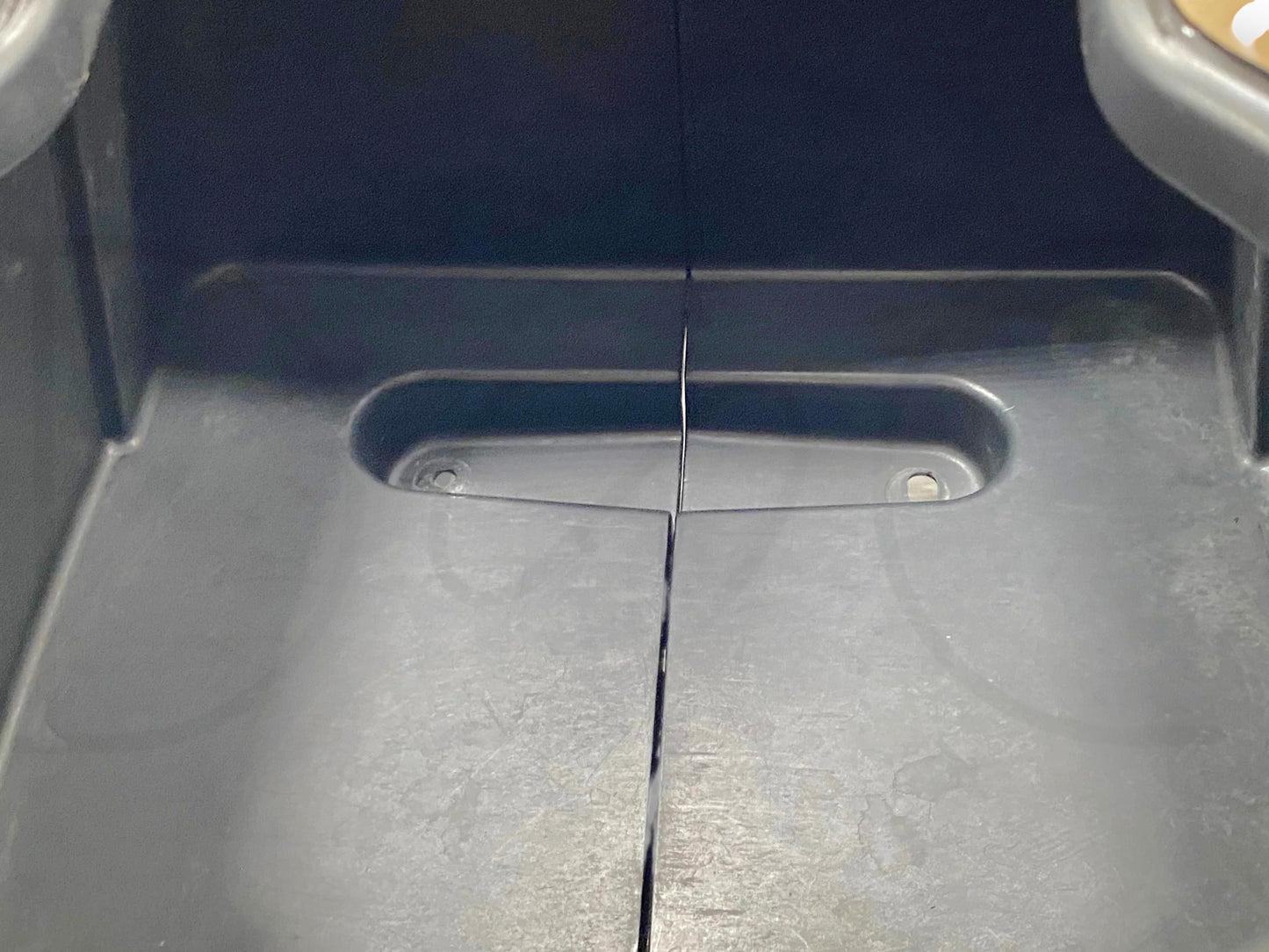 99-07 Ford F250 F350 Super Duty Center Console Floor Storage Tan OE