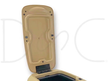 99-07 Ford F250 F350 Super Duty Center Console Floor Storage Tan OE