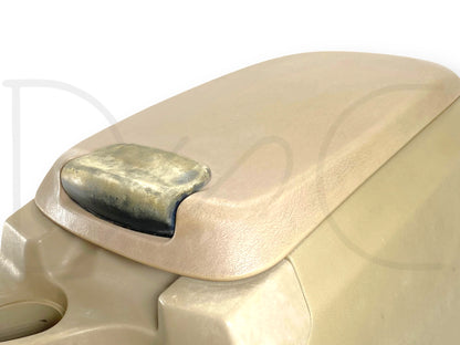 99-07 Ford F250 F350 Super Duty Center Console Floor Storage Tan OE