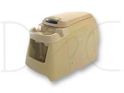 99-07 Ford F250 F350 Super Duty Center Console Floor Storage Tan OE