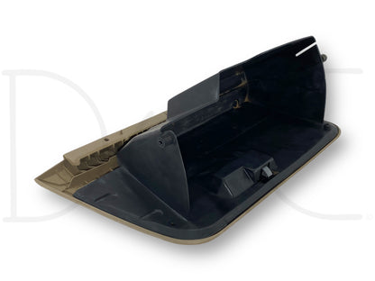 03-07 Ford F250 F350 Super Duty Tan Glove Box Storage Compartment