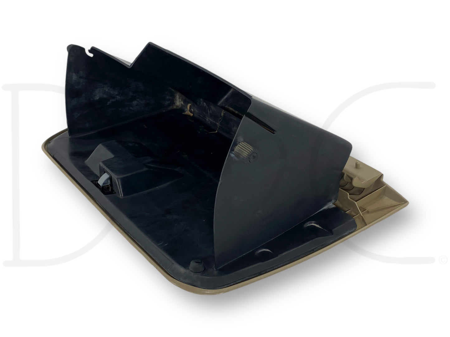 03-07 Ford F250 F350 Super Duty Tan Glove Box Storage Compartment