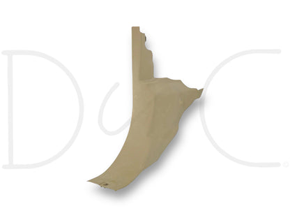 99-07 Ford F250 F350 LH Left Driver Front Kick Panel Tan OEM 4C34-2502349-ABw
