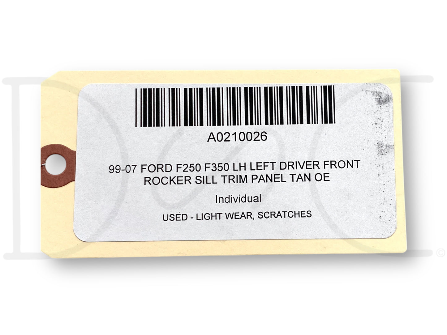 99-07 Ford F250 F350 LH Left Driver Front Rocker Sill Trim Panel Tan OE