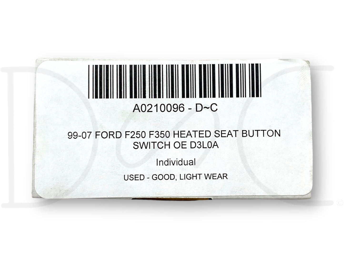 99-07 Ford F250 F350 Heated Seat Button Switch OE D3L0A