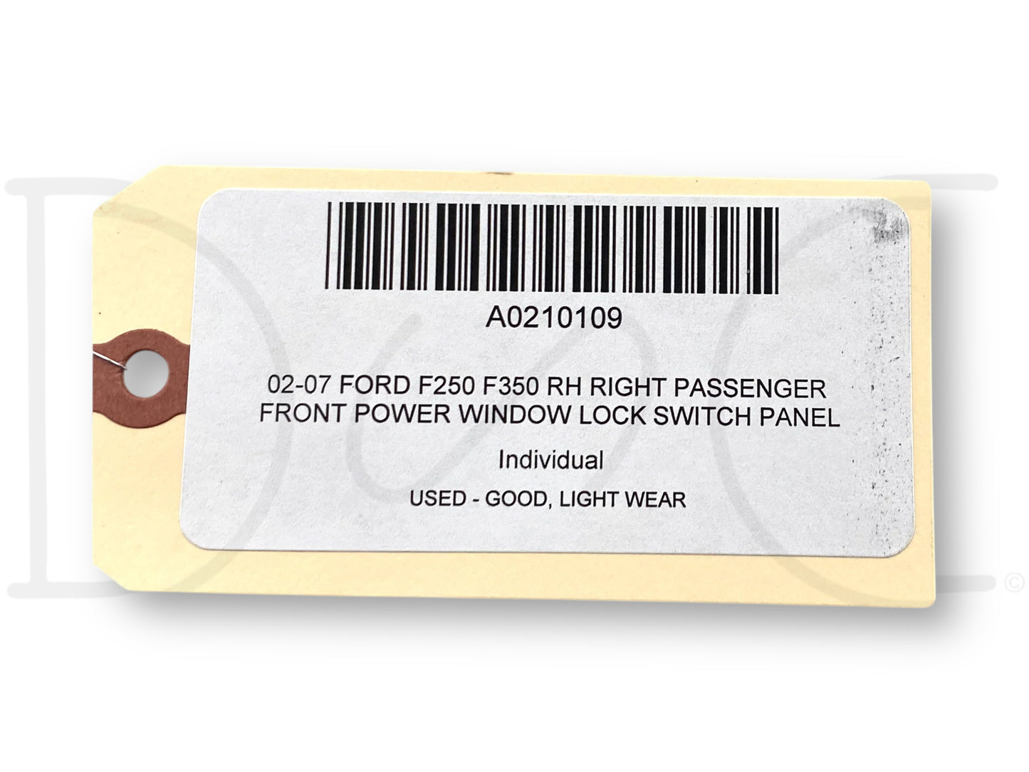 02-07 Ford F250 F350 RH Right Passenger Front Power Window Lock Switch Panel