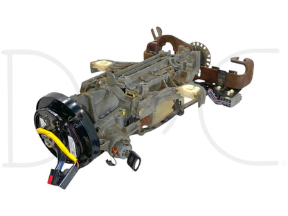 05-07 Ford F250 F350 Tilt Steering Column Auto Trans W/ Key & Clockspring OE