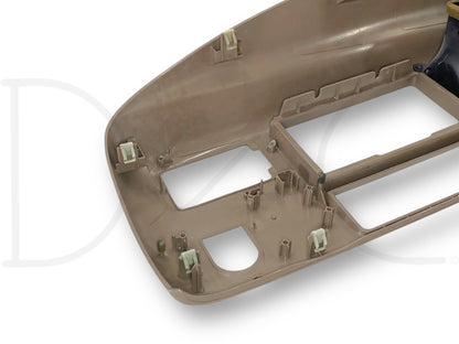 99-04 Ford F250 F350 Super Duty Dash Bezel Radio Cluster Trim Panel Tan *Blem*