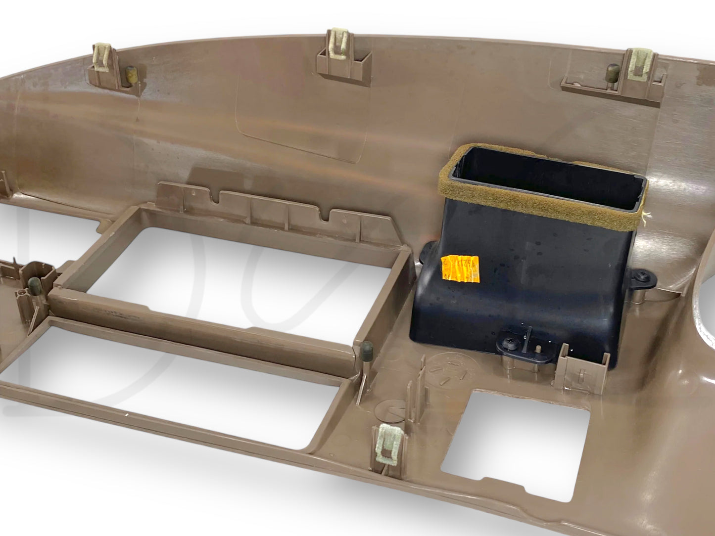 99-04 Ford F250 F350 Super Duty Dash Bezel Radio Cluster Trim Panel Tan *Blem*