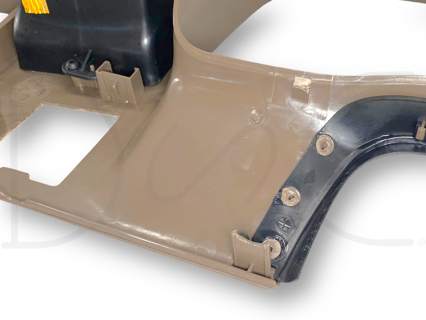 99-04 Ford F250 F350 Super Duty Dash Bezel Radio Cluster Trim Panel Tan *Blem*