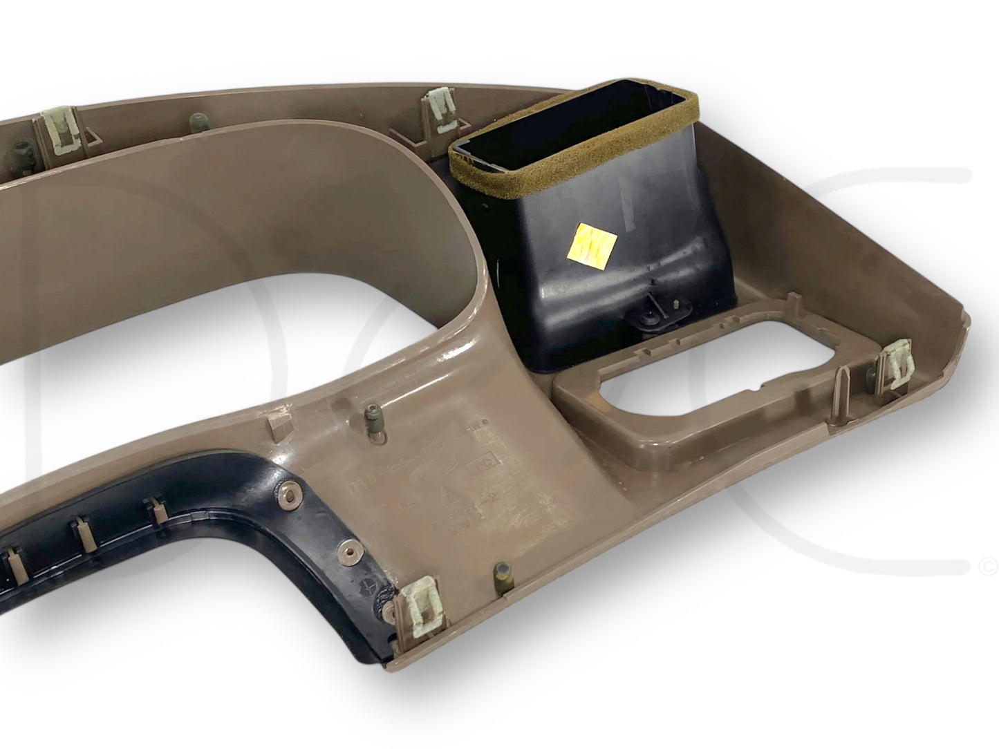 99-04 Ford F250 F350 Super Duty Dash Bezel Radio Cluster Trim Panel Tan *Blem*