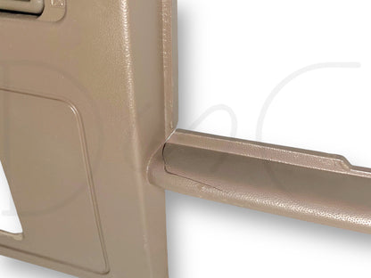 99-04 Ford F250 F350 Super Duty Dash Bezel Radio Cluster Trim Panel Tan *Blem*