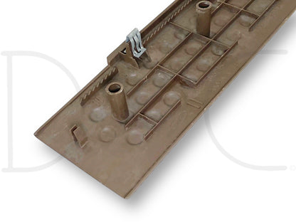 99-07 Ford F250 F350 LH Left Driver Rear Rocker Sill Trim Panel Brown OE