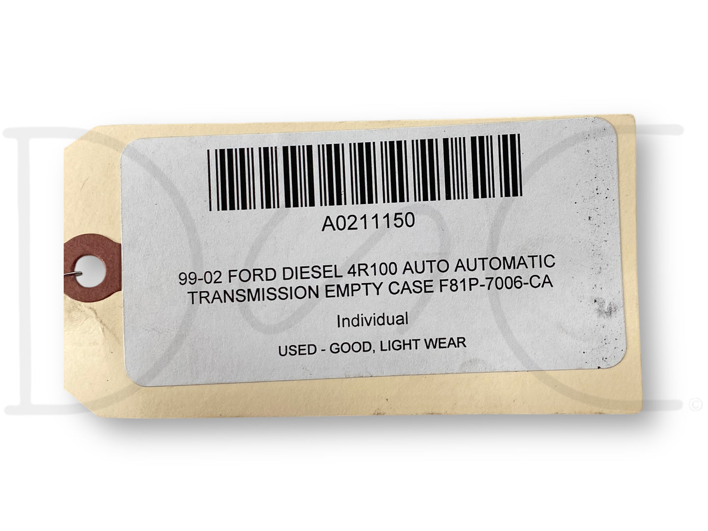 99-02 Ford Diesel 4R100 Auto Automatic Transmission Empty Case F81P-7006-Ca