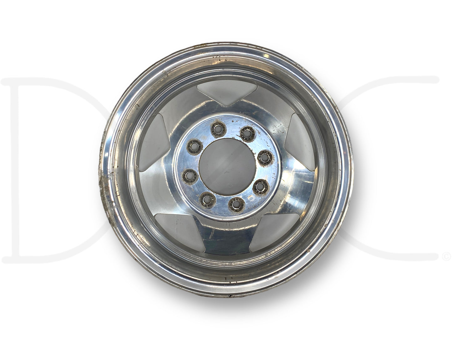 99-04 Ford F350 Dually DRW 16" Aluminum Wheel 16X6 Rear Rim OEM 2C34-1007-Ca