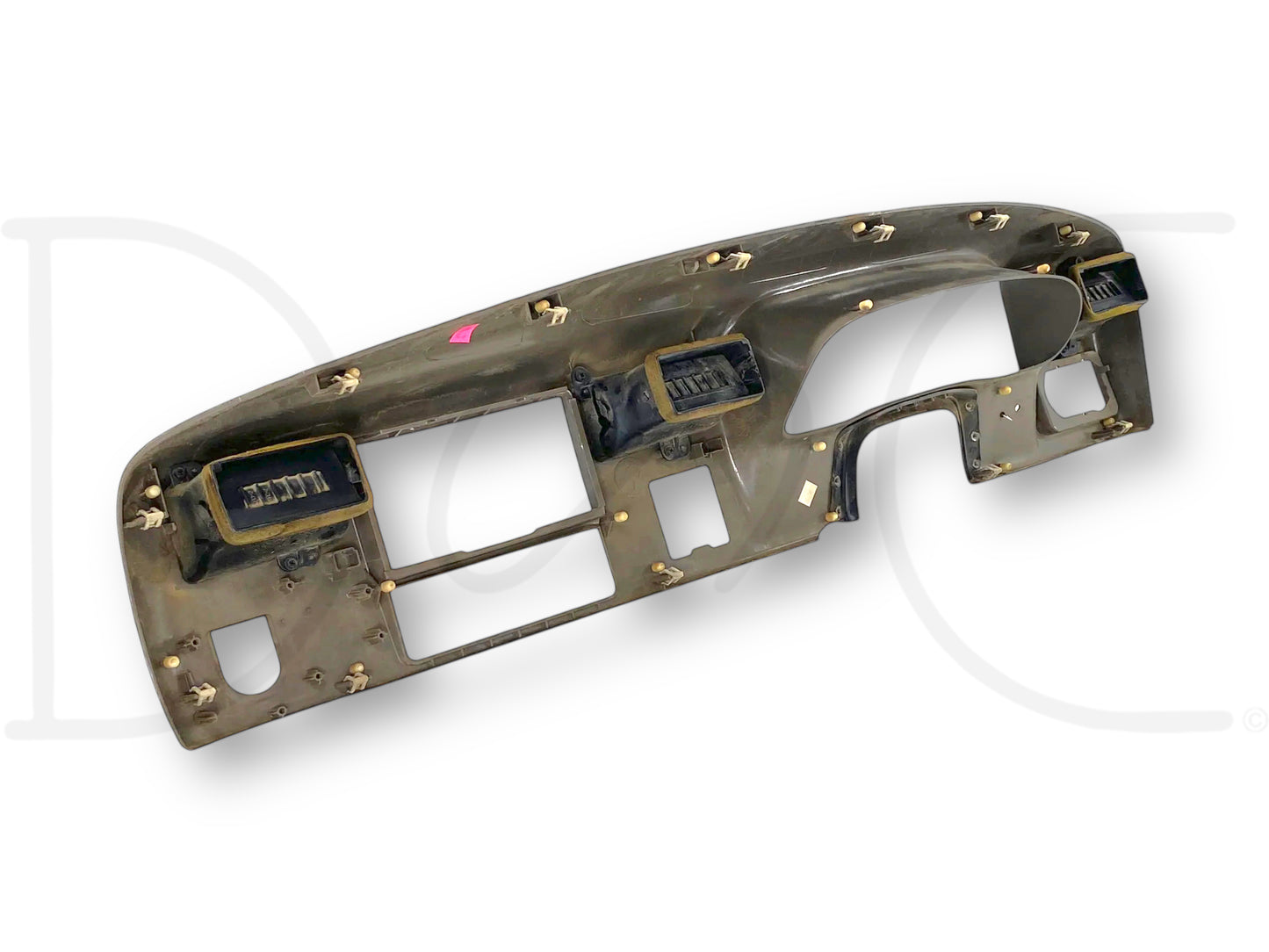 99-04 Ford F250 F350 Super Duty Dash Bezel Radio  Cluster Trim Panel Tan OE