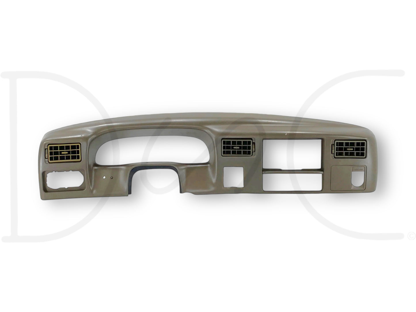 99-04 Ford F250 F350 Super Duty Dash Bezel Radio  Cluster Trim Panel Tan OE