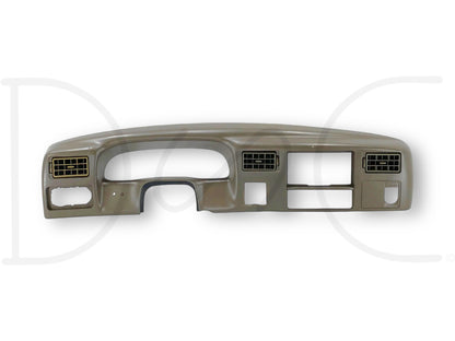 99-04 Ford F250 F350 Super Duty Dash Bezel Radio  Cluster Trim Panel Tan OE