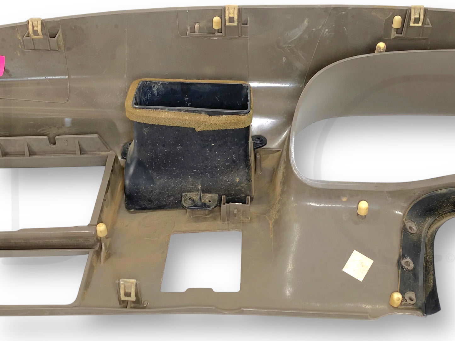 99-04 Ford F250 F350 Super Duty Dash Bezel Radio  Cluster Trim Panel Tan OE