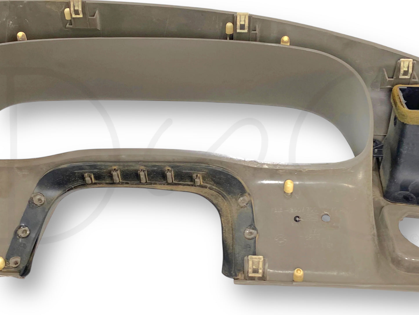 99-04 Ford F250 F350 Super Duty Dash Bezel Radio  Cluster Trim Panel Tan OE