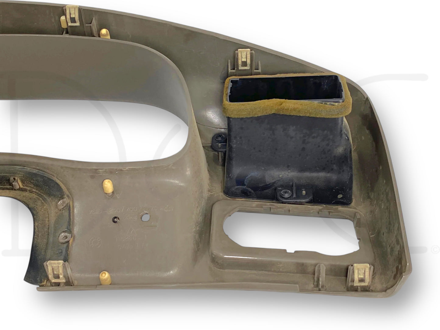 99-04 Ford F250 F350 Super Duty Dash Bezel Radio  Cluster Trim Panel Tan OE