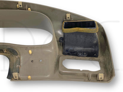 99-04 Ford F250 F350 Super Duty Dash Bezel Radio  Cluster Trim Panel Tan OE