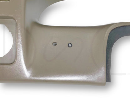 99-04 Ford F250 F350 Super Duty Dash Bezel Radio  Cluster Trim Panel Tan OE