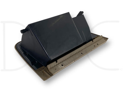 03-07 Ford F250 F350 Super Duty Tan Glove Box Storage Compartment