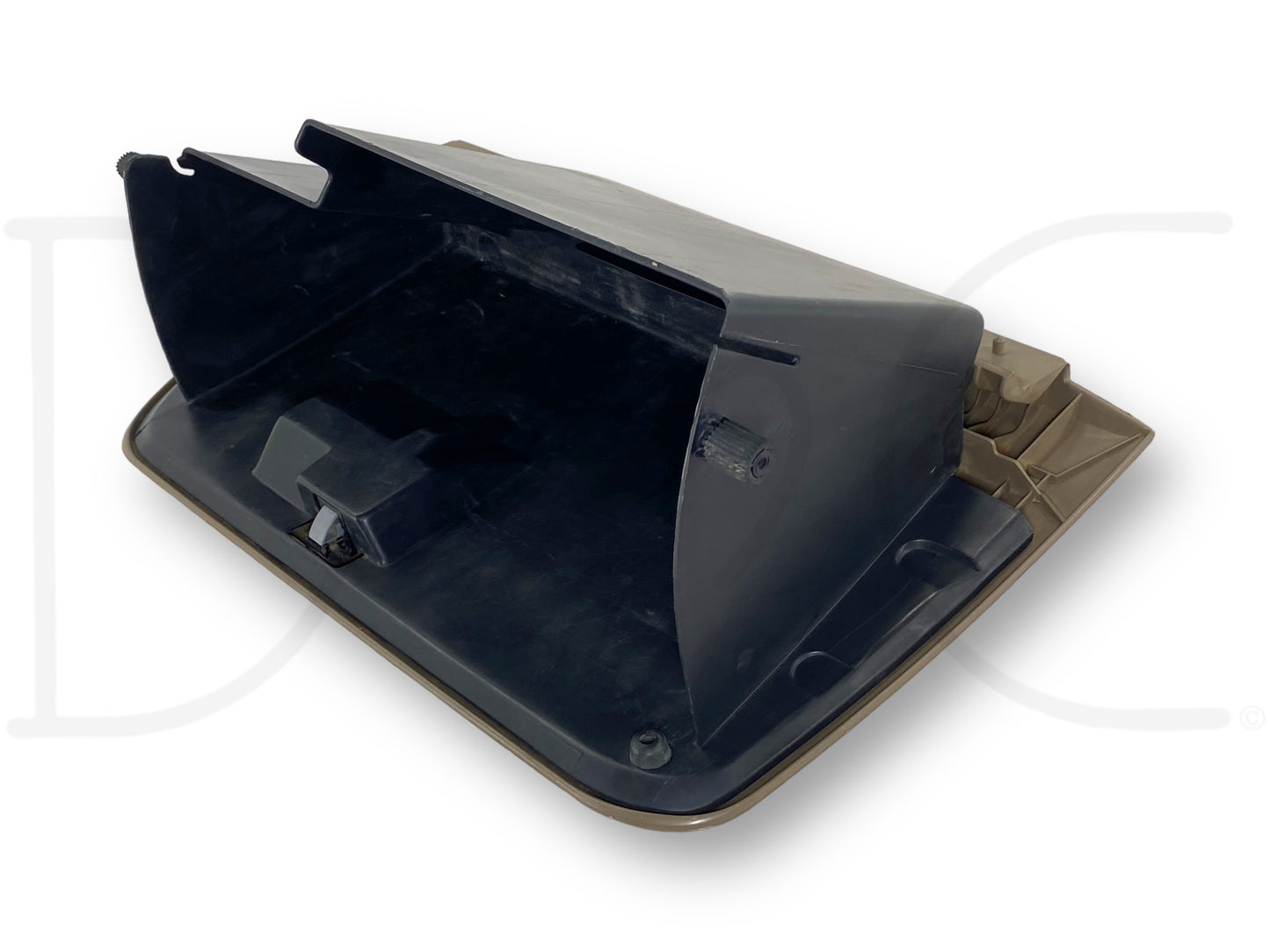 03-07 Ford F250 F350 Super Duty Tan Glove Box Storage Compartment