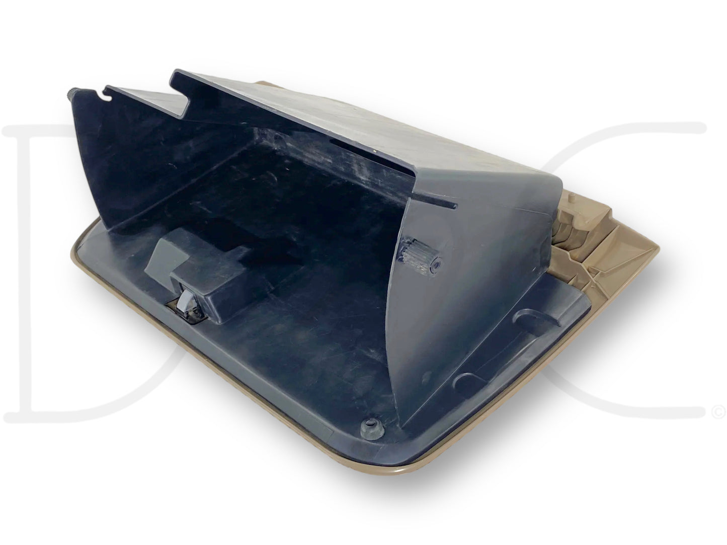 03-07 Ford F250 F350 Super Duty Tan Glove Box Storage Compartment
