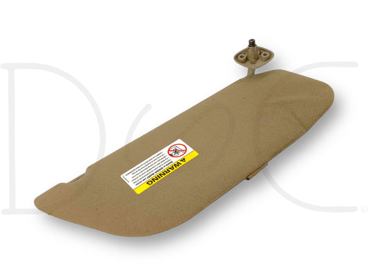 02-07 Ford F250 F350 LH Left Driver Sun Visor Tan OEM