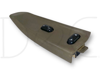 02-07 Ford F250 F350 RH Right Passenger Front Power Window Switch Panel Tan