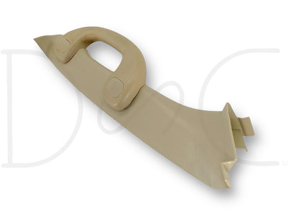 03-07 Ford F250 F350 RH Right Passenger A-Pillar Trim Grab Handle Tan OE