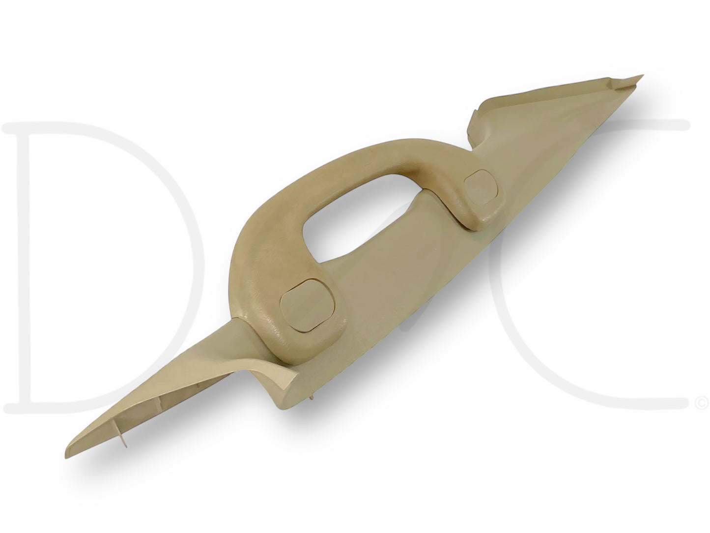 03-07 Ford F250 F350 RH Right Passenger A-Pillar Trim Grab Handle Tan OE