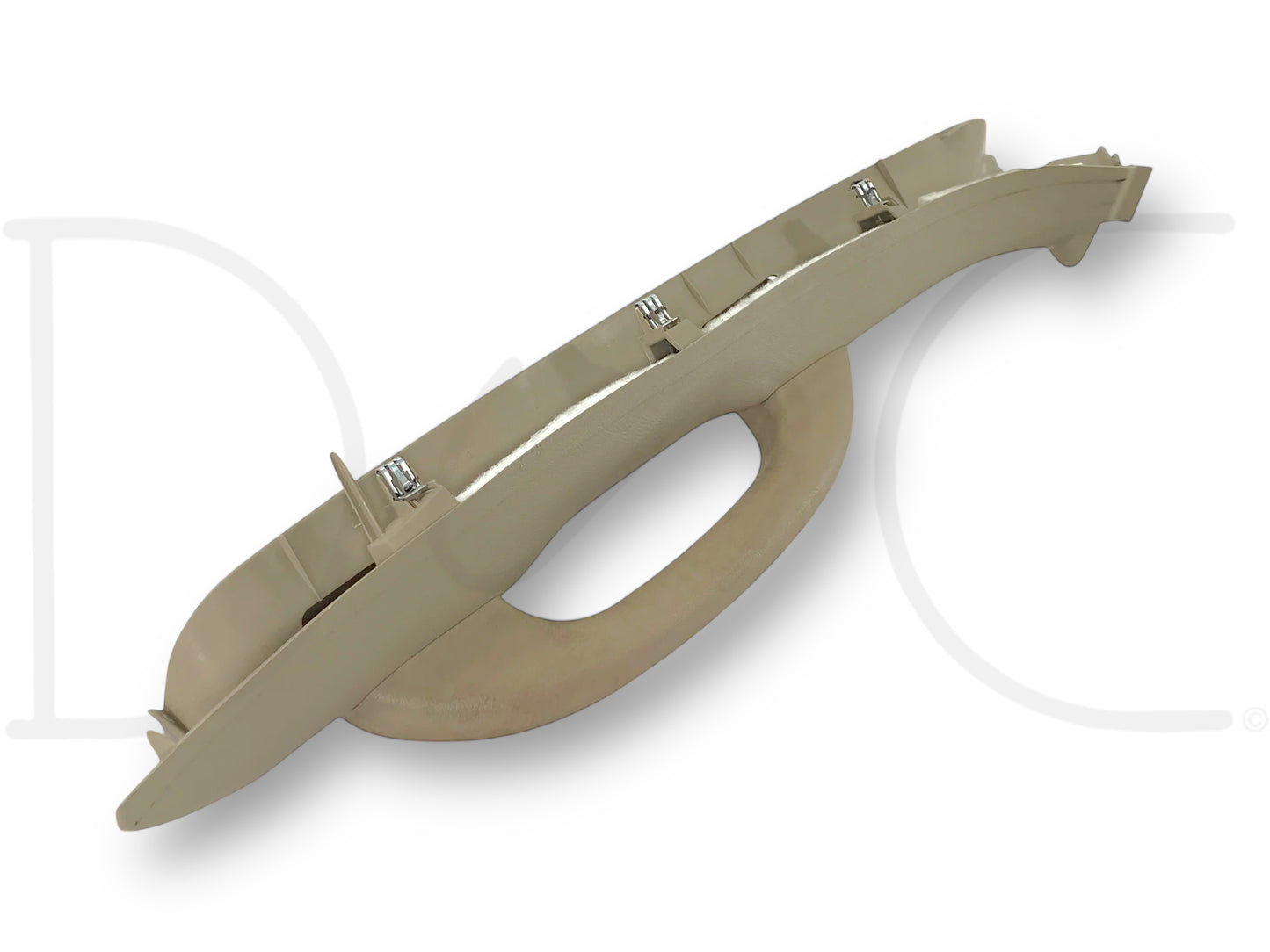 03-07 Ford F250 F350 RH Right Passenger A-Pillar Trim Grab Handle Tan OE