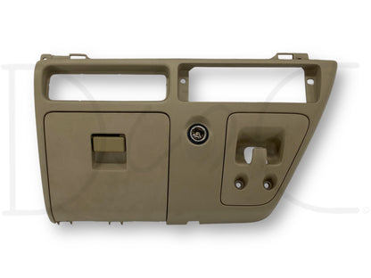 05-07 Ford F250 F350 Center Lower Dash Panel Tan Storage Compartment *Blem*