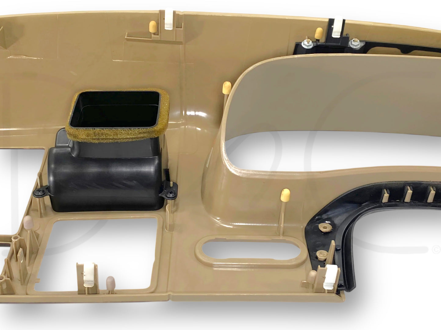 05-07 Ford F250 F350 King Ranch Dash Bezel Radio Cluster Trim Panel Tan OEM