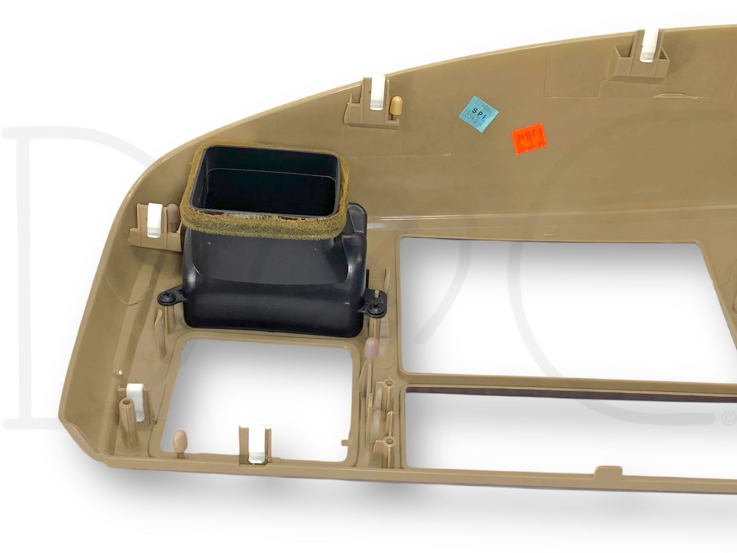 05-07 Ford F250 F350 King Ranch Dash Bezel Radio Cluster Trim Panel Tan OEM