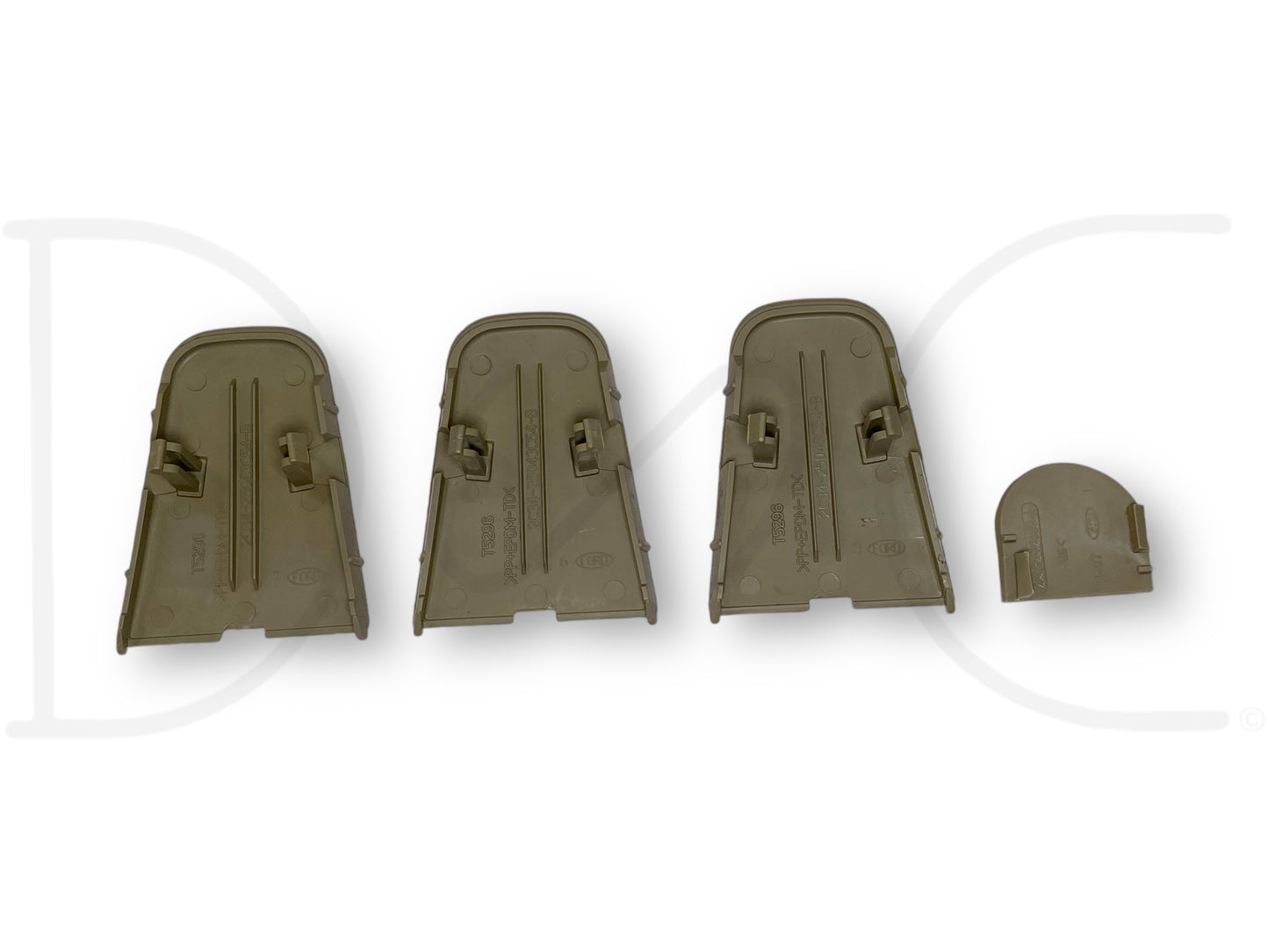 99-07 Ford F250 F350 Super Duty Dashboard Dash Bolt Cover Trim Set Tan OE