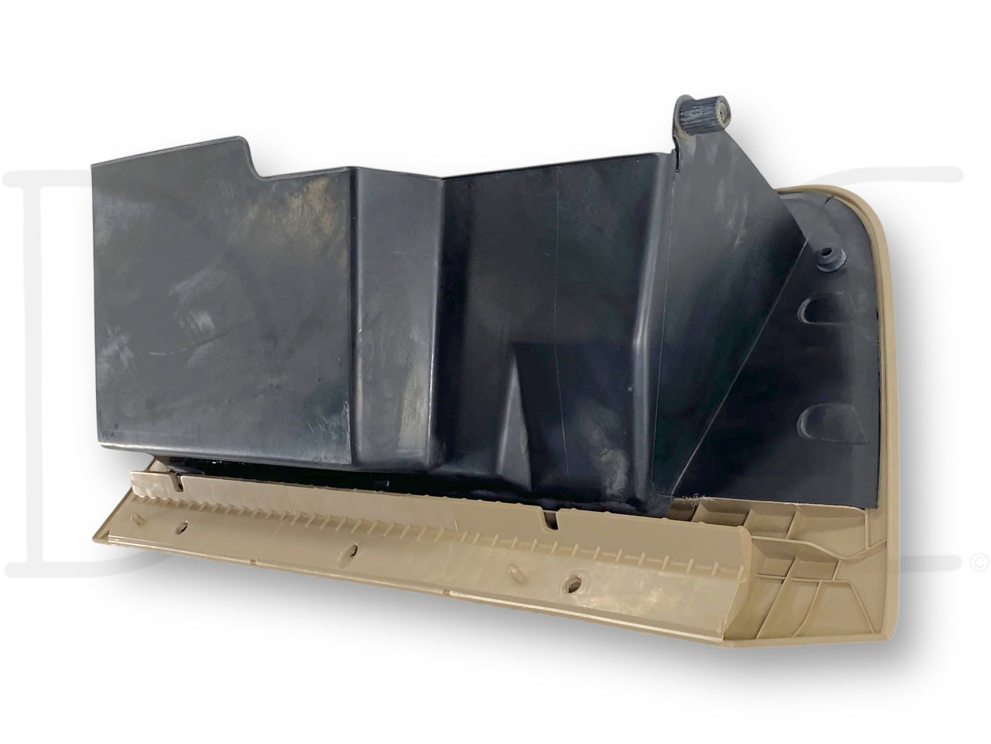 03-07 Ford F250 F350 Super Duty Tan Glove Box Storage Compartment