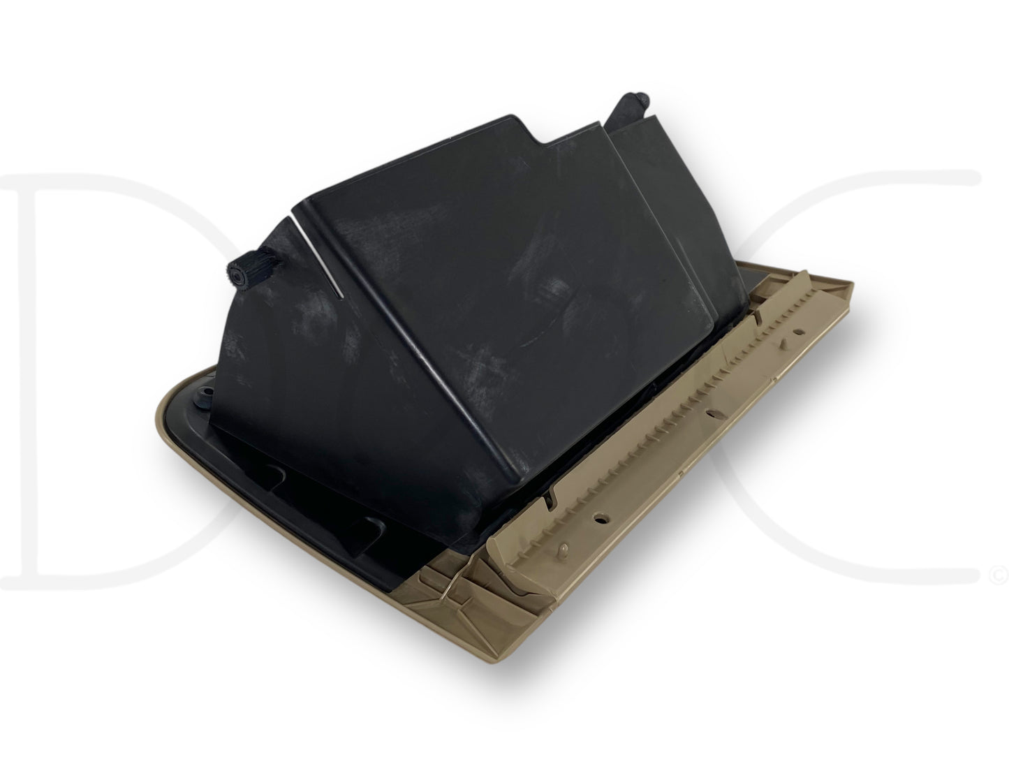 03-07 Ford F250 F350 Super Duty Tan Glove Box Storage Compartment