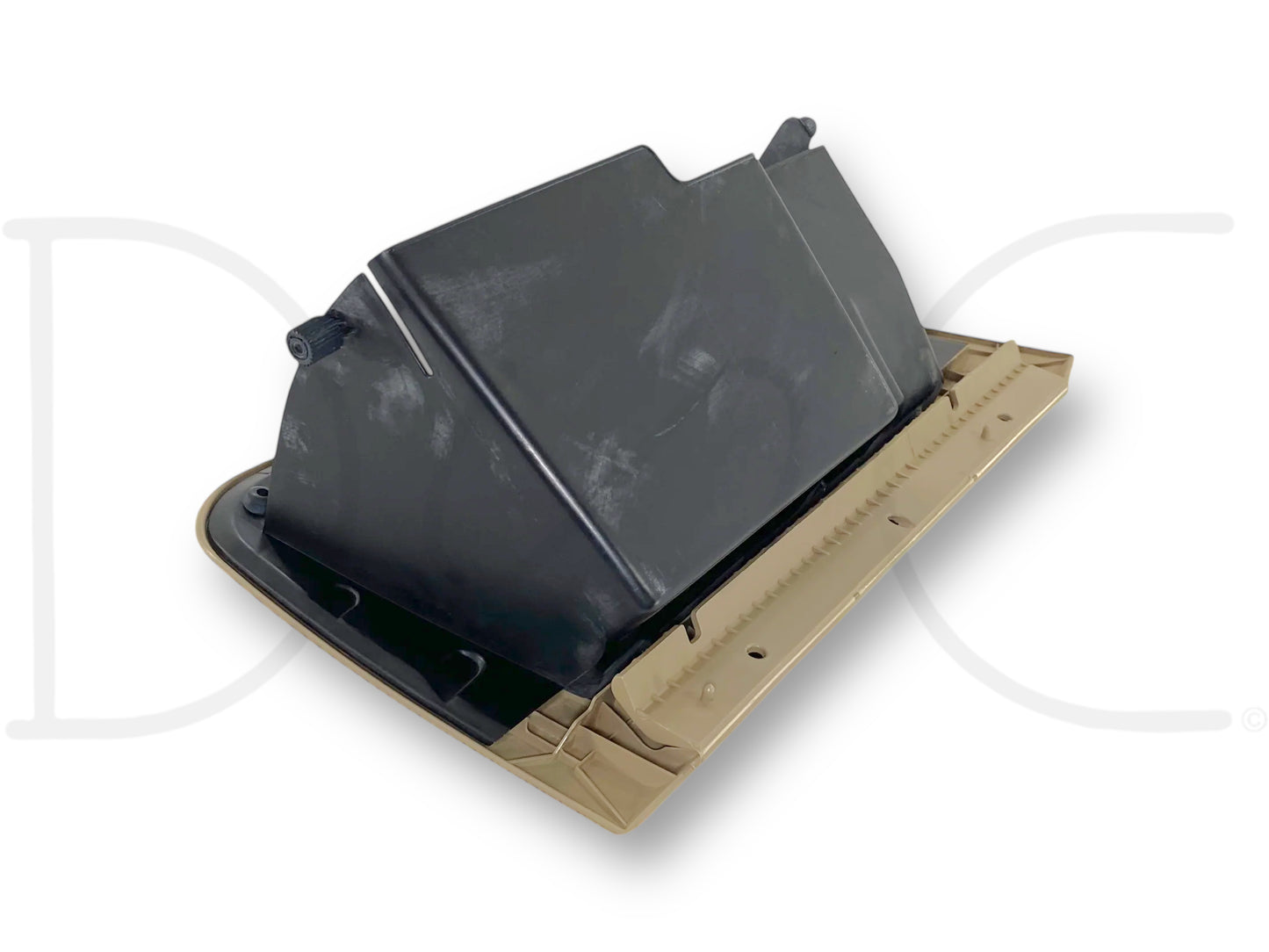 03-07 Ford F250 F350 Super Duty Tan Glove Box Storage Compartment