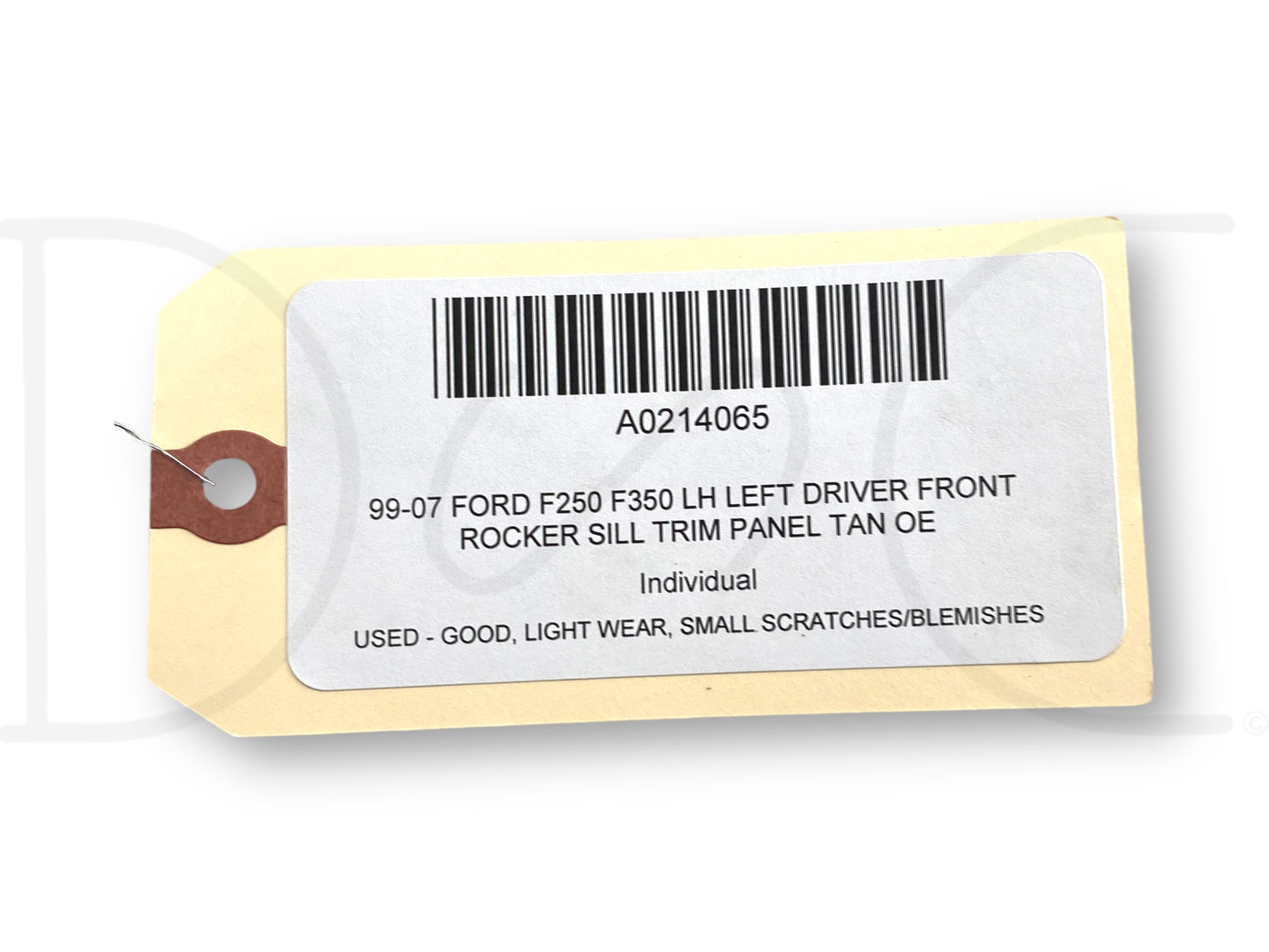 99-07 Ford F250 F350 LH Left Driver Front Rocker Sill Trim Panel Tan OE