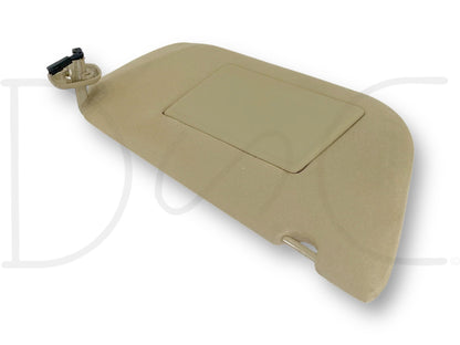 02-07 Ford F250 F350 RH Right Passenger Sun Visor Tan W/ Mirror OEM