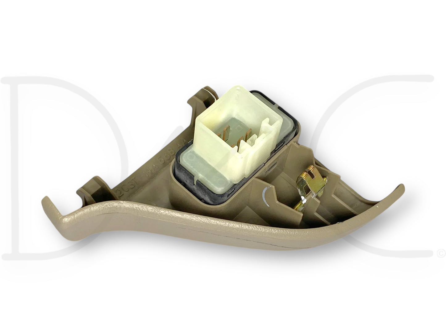 02-07 Ford F250 F350 Crew Cab LH Left Driver Rear Door Window Switch Tan OEM