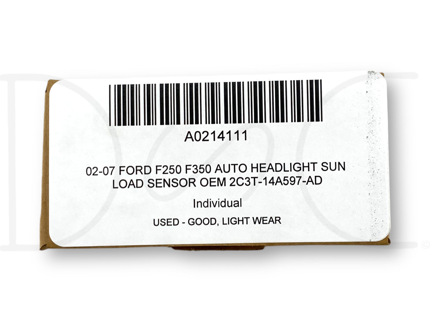 02-07 Ford F250 F350 Auto Headlight Sun Load Sensor OEM 2C3T-14A597-Ad